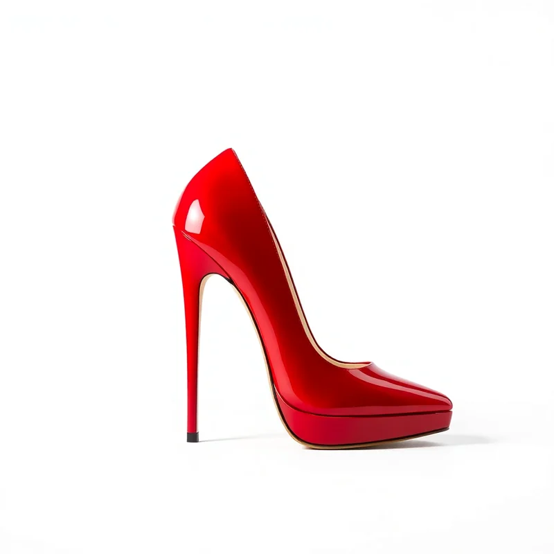 Scarpin Salto Alto Vermelho