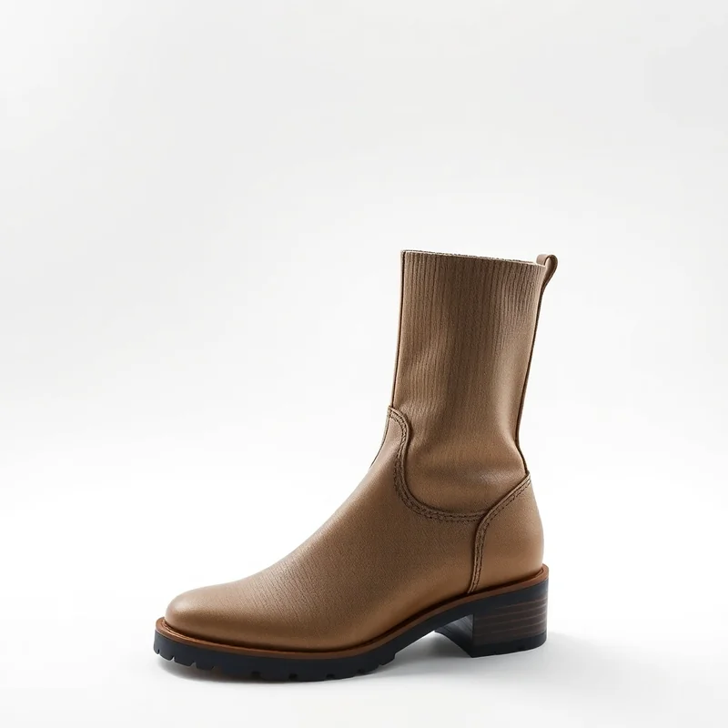 Bota Cano Curto Elastico