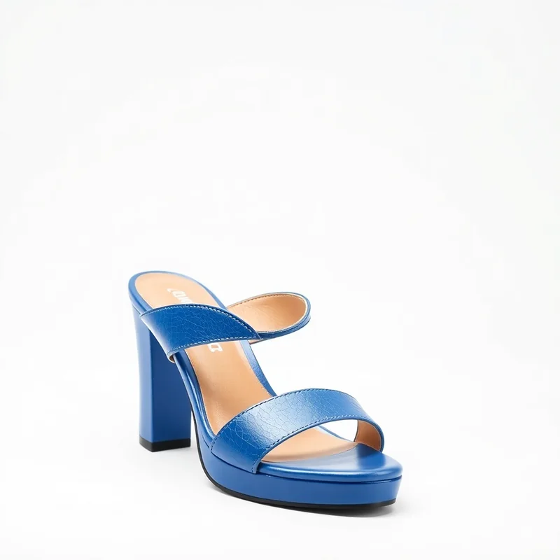 Chinelo Slide Azul