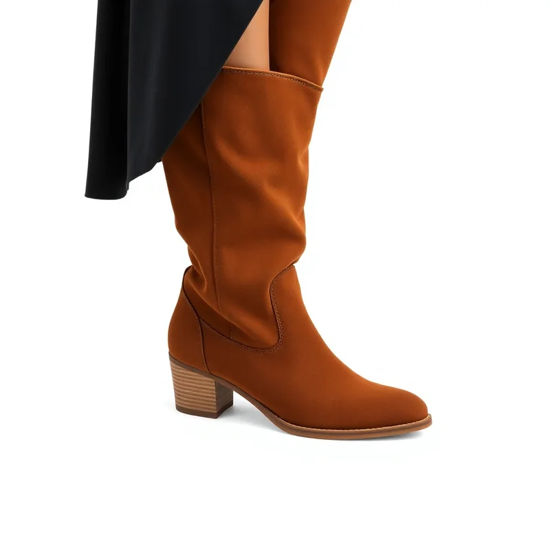 Bota Over the Knee Camurca