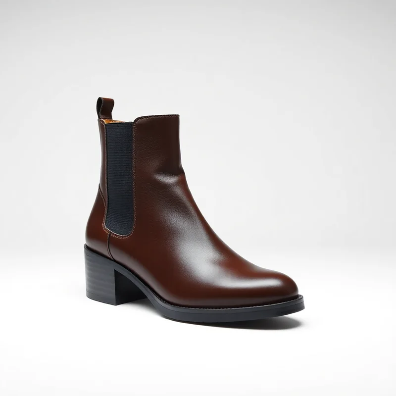 Bota Chelsea Couro