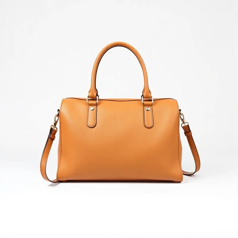 Bolsa Satchel Marrom Vintage