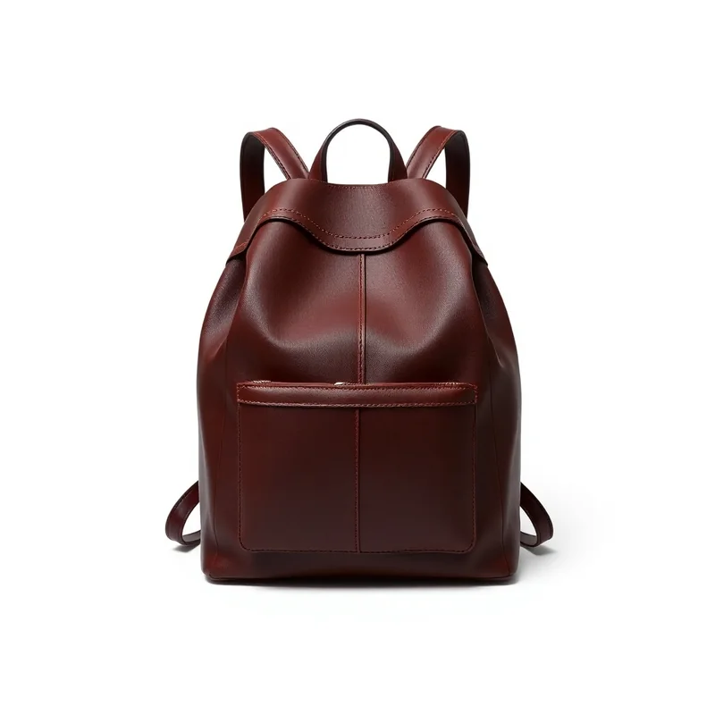 Bolsa Mochila Couro