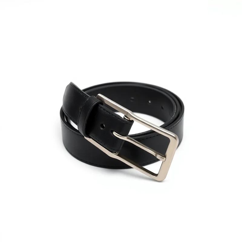 Cinto Couro Largo Preto