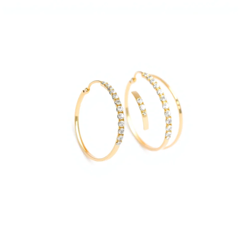 Kit Brincos Argola 3 Pares