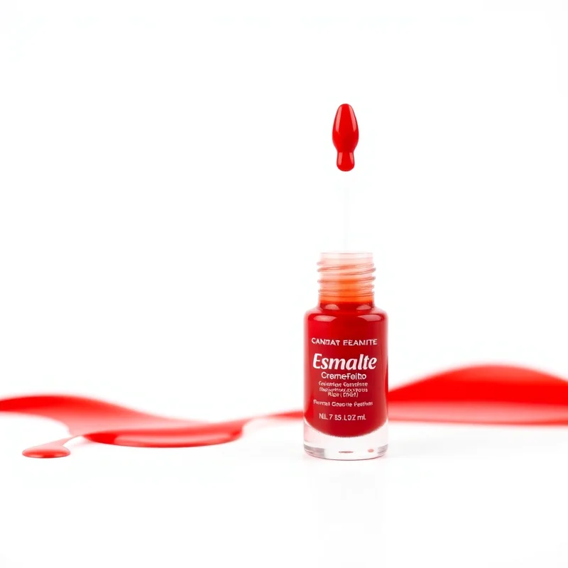 Esmalte Cremefeito 7ml Vermelho
