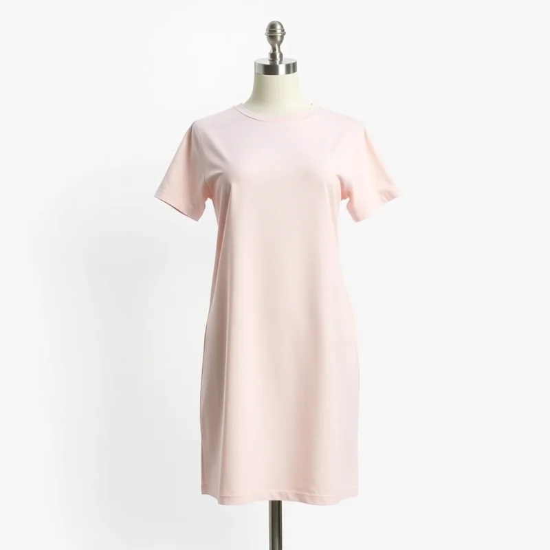 Vestido Camiseta Liso