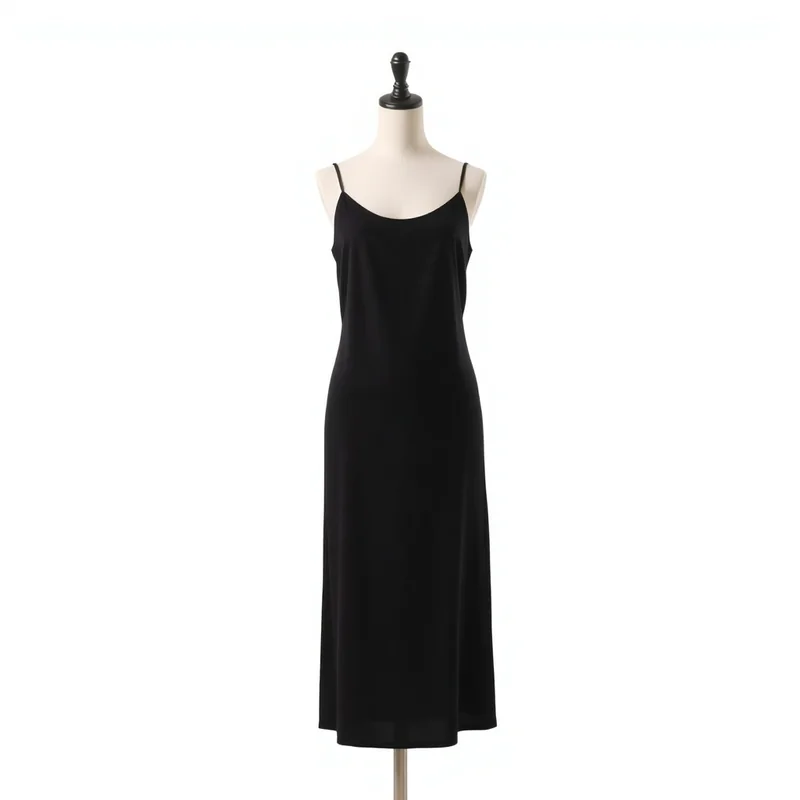 Vestido Slip Dress Preto