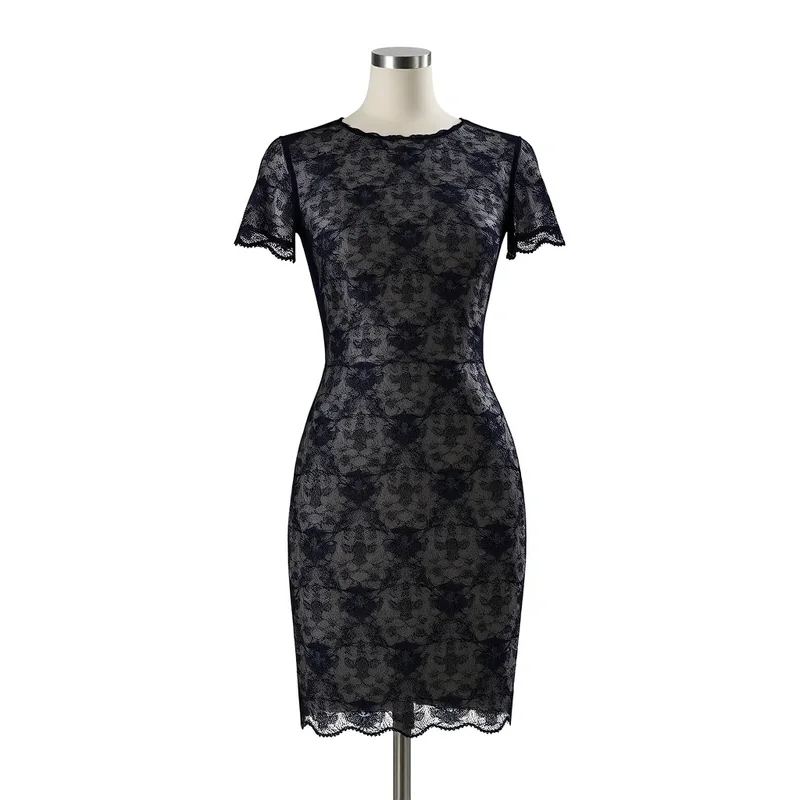 Vestido Renda Justo