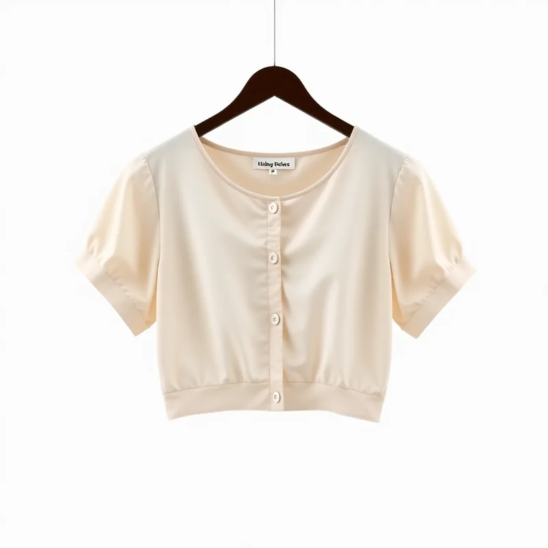 Blusa Cropped Estampada