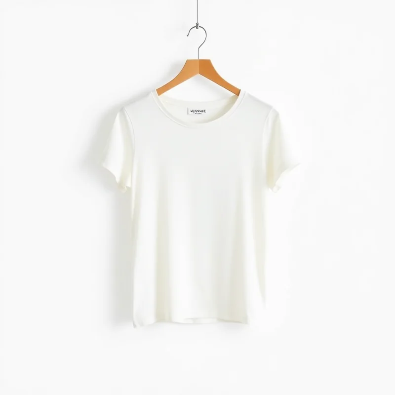 Camiseta Basica Creme