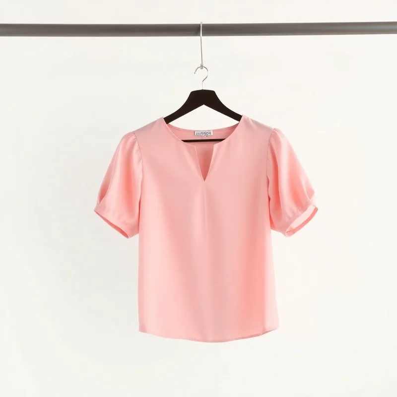 Blusa Manga Longa Tricot Rosa