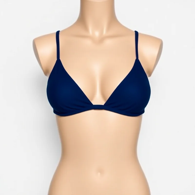 Biquini Cortininha Azul Marinho