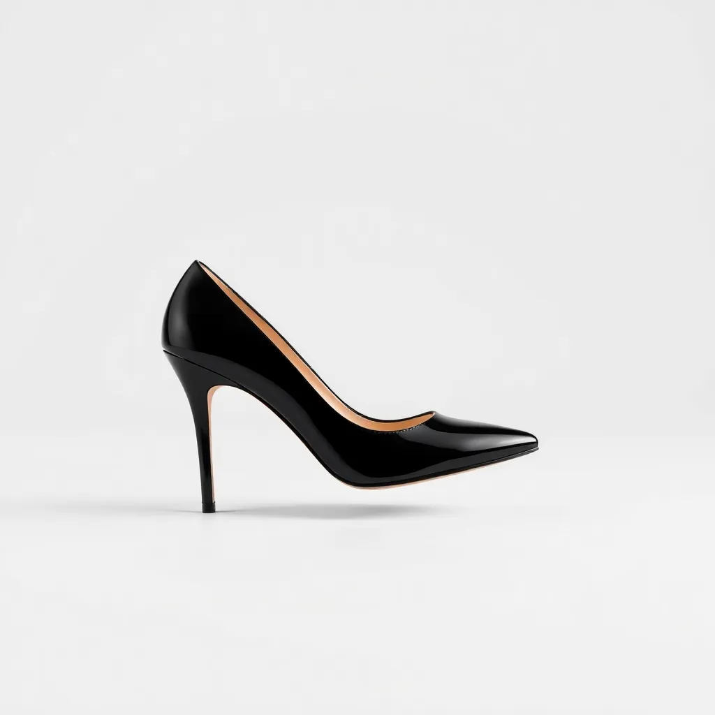 Scarpin Salto Fino Preto