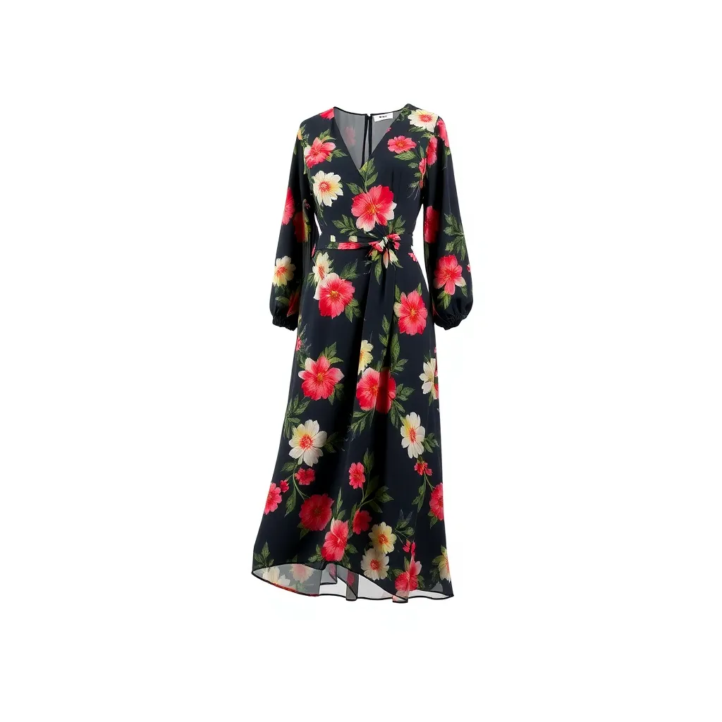 Vestido Midi Floral